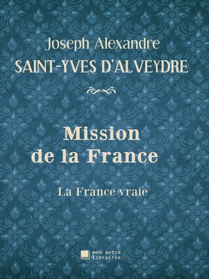 cover image of Mission de la France